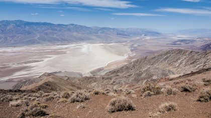 Death Valley National Park tips en bezienswaardigheden - Dante's View, Amerika