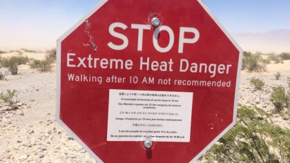 Death Valley extreme heat
