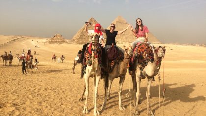 Rondreis Egypte met kinderen, piramides van Gizeh