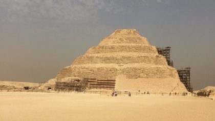 Rondreis Egypte met kinderen, Saqqara Pyramide Cairo 