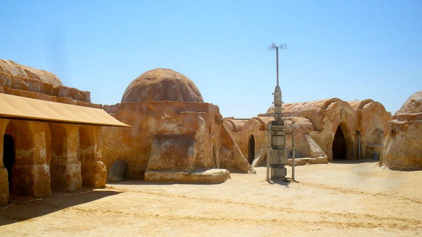 Mos Espa, Tunesië. Filmlocatie Star Wars