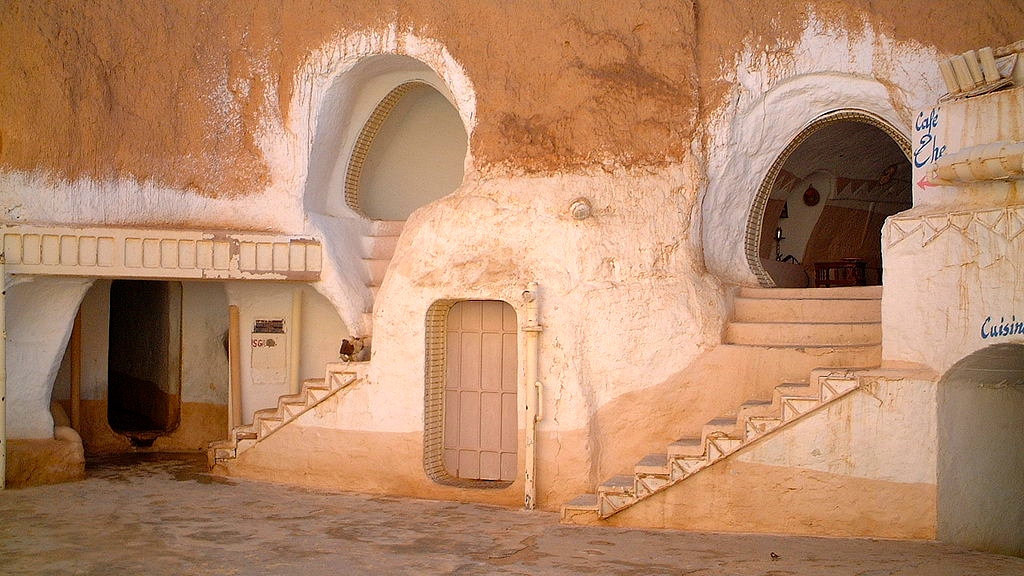 Hotel Sidi Driss, Matmata, Tunesië, Neil Rickards, Star Wars filmlocatie