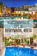 10 accommodatie tips in Rethymnon Kreta