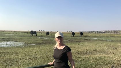 Chobe National Park Botswana Irene boot safari olifanten