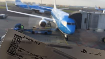 KLM ipb ticket