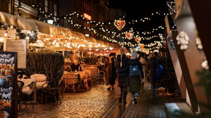 Kerstmarkt Kopenhagen Denemarken