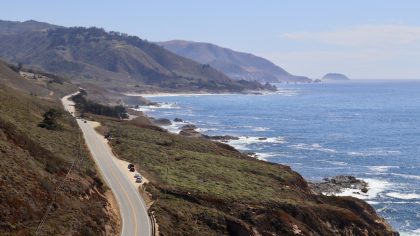 Pacific Coast Highway - highway one big sur california USA