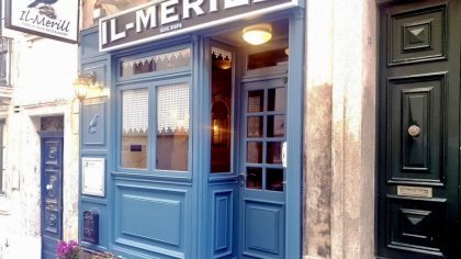Restaurant Il Merill Sliema Malta entree