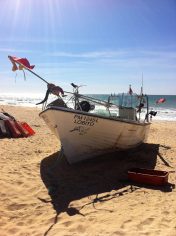 Armacao de Pera, Algarve, Portugal, vissersboot