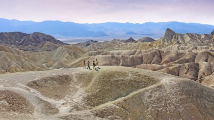 Zabriskie Point Death Valley National Park, Amerika