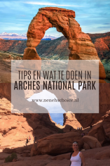 tips en bezienswaardigheden Arches National Park, Utah, USA