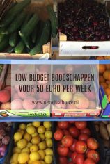 low budget boodschappen voor 50 euro per week