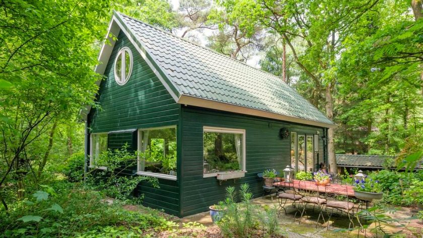  7x leuke Airbnb boshuisjes in Nederland, Boshuisje Dalfsen