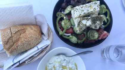 Koroni Peloponnesos Griekse lunch eten