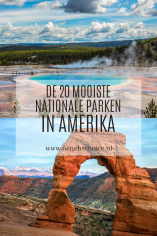De 20 mooiste nationale parken in Amerika