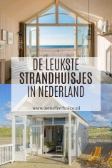 de leukste strandhuisjes in Nederland