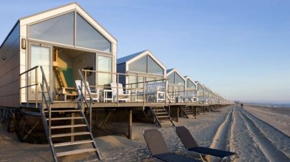 De leukste strandhuisjes in Nederland: Strandhuisje Julianadorp