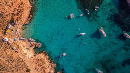 Mooiste stranden en baaien op Malta: Blue Lagoon, Comino