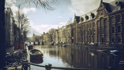 Amsterdam gracht Nederland