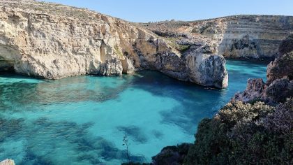 Blue Lagoon op Comino, Malta