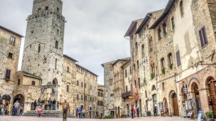 San Gimignano Toscane Italië