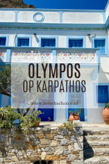 Olympos Karpathos Griekenland