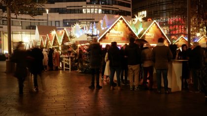 Weihnachtsmarkt Düsseldorf Duitsland 2