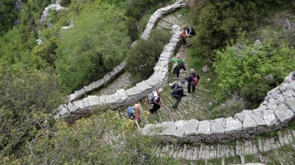 Vikos Gorge Epirus Griekenland wandelroute