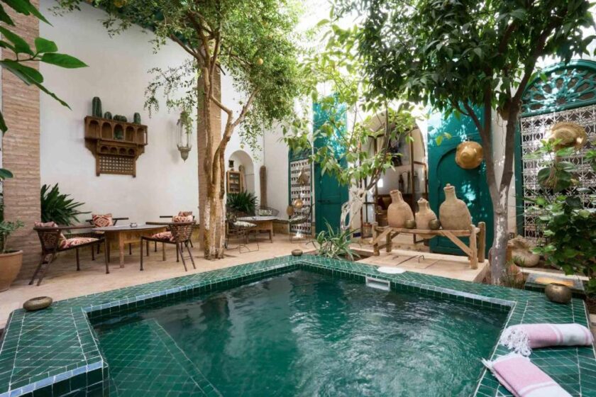 Riad Dar Kleta zwembad